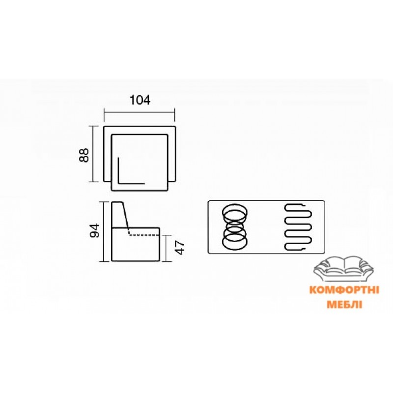 Крісло ЧИКАГО Віка
