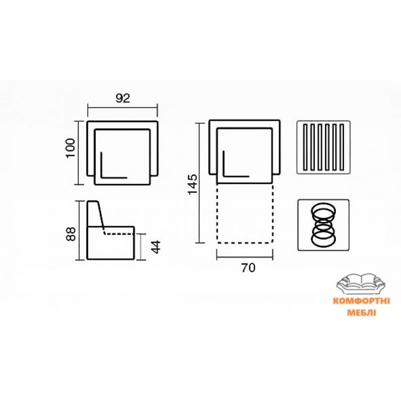 Крісло ФАВОРИТ Віка