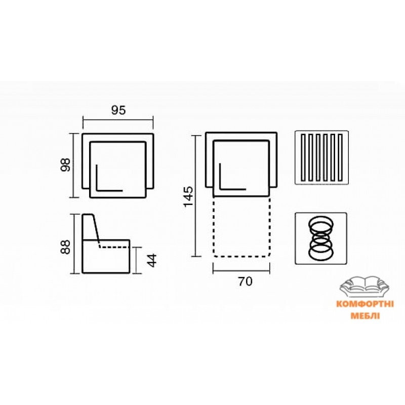 Крісло СЕВІЛЬЯ Віка