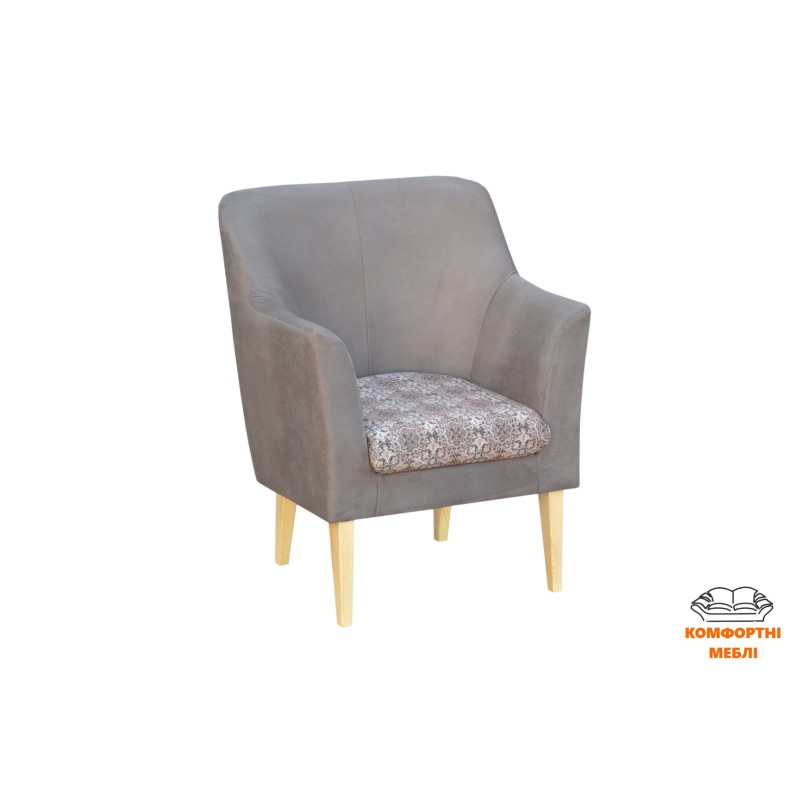 Крісло МОНРО нерозкладне Фортуна Захід-Меблі