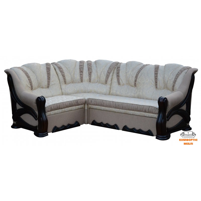 Диван кутовий СОНЕТ (дві великі частини) Фортуна Захід-Меблі