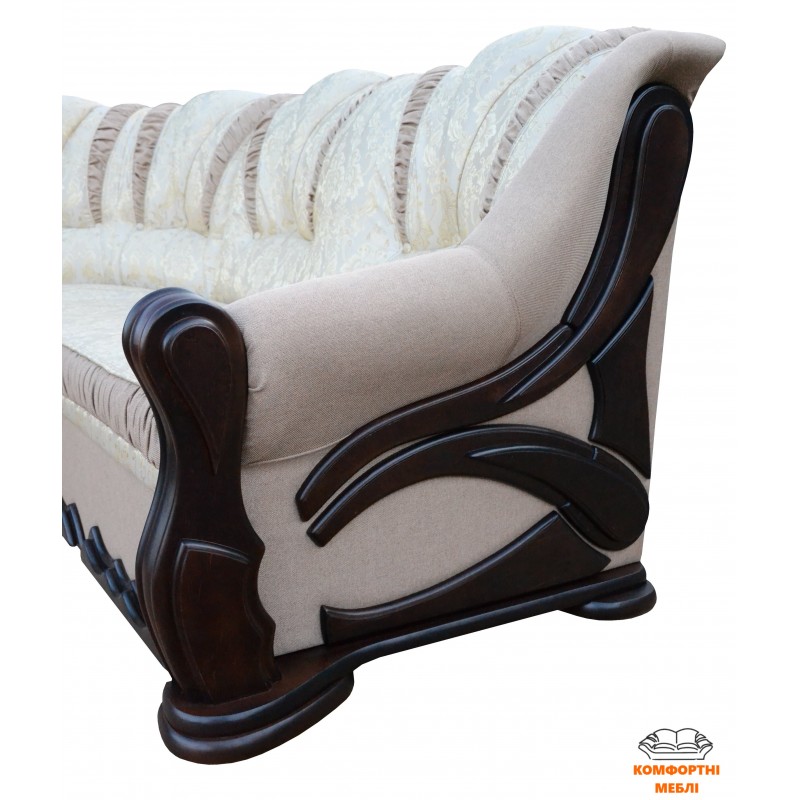 Диван кутовий СОНЕТ (дві великі частини) Фортуна Захід-Меблі