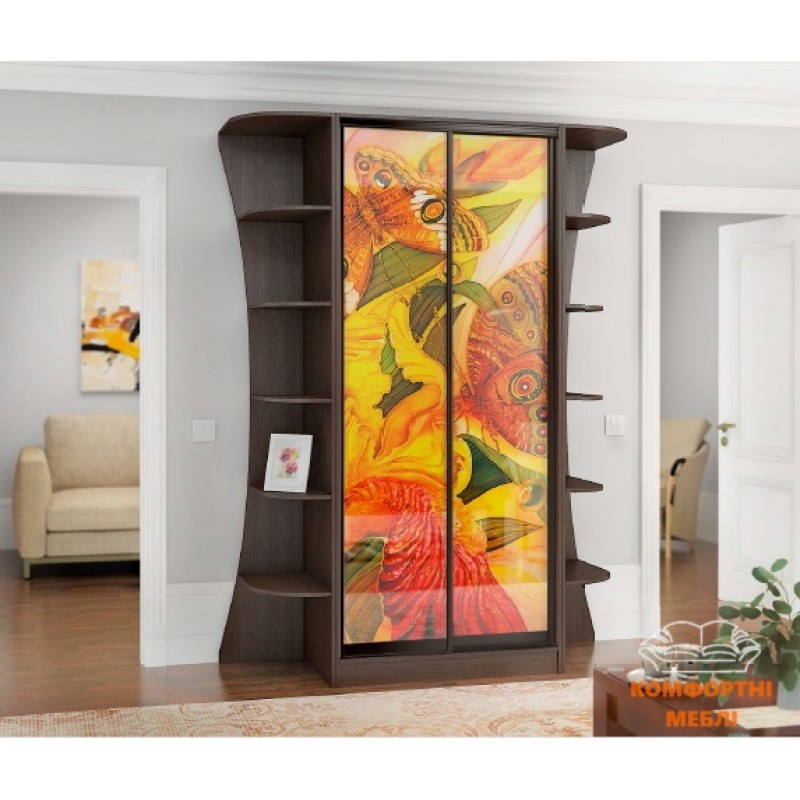 Шафа-купе 900 2Д фотодрук №0048 Київський Стандарт