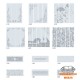 Шафа-купе 2100 3Д ДСП + дзеркало графіт з художнім матуванням №1-168 + дзеркало графіт Київський Стандарт