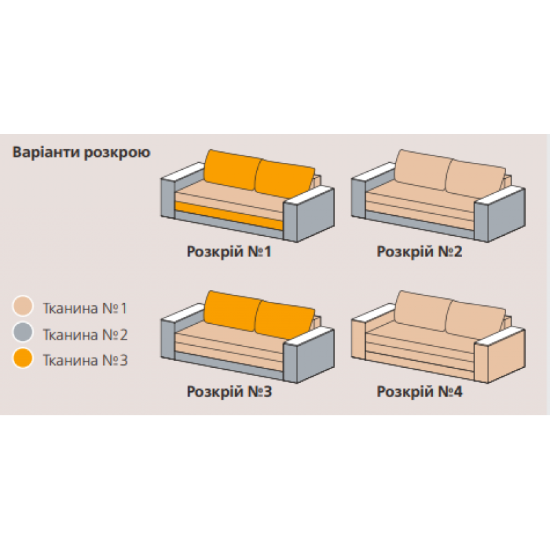 Диван КЛАСІК Київський Стандарт