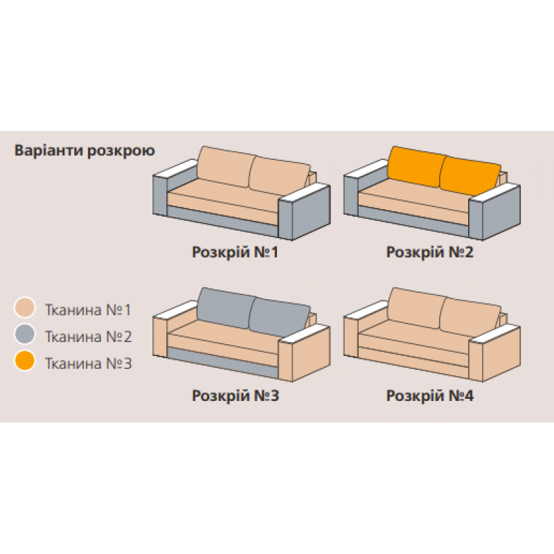 Диван ФОКУС Київський Стандарт