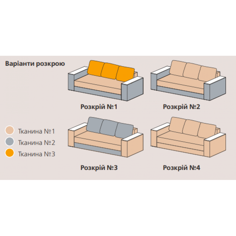 Диван ФОКУС ІІ Київський Стандарт
