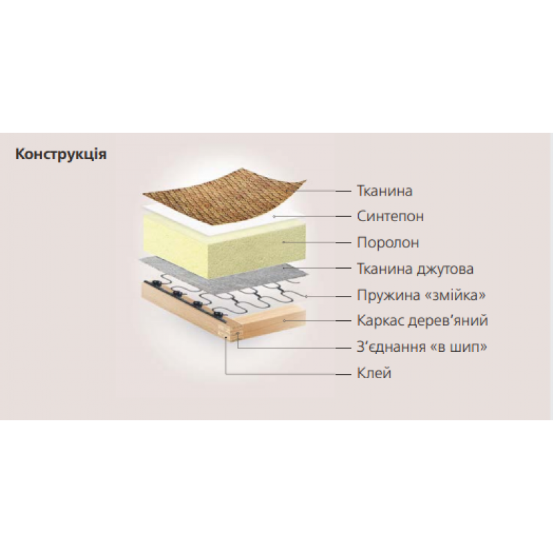 Крісло КНИЖКА розкладне Київський Стандарт