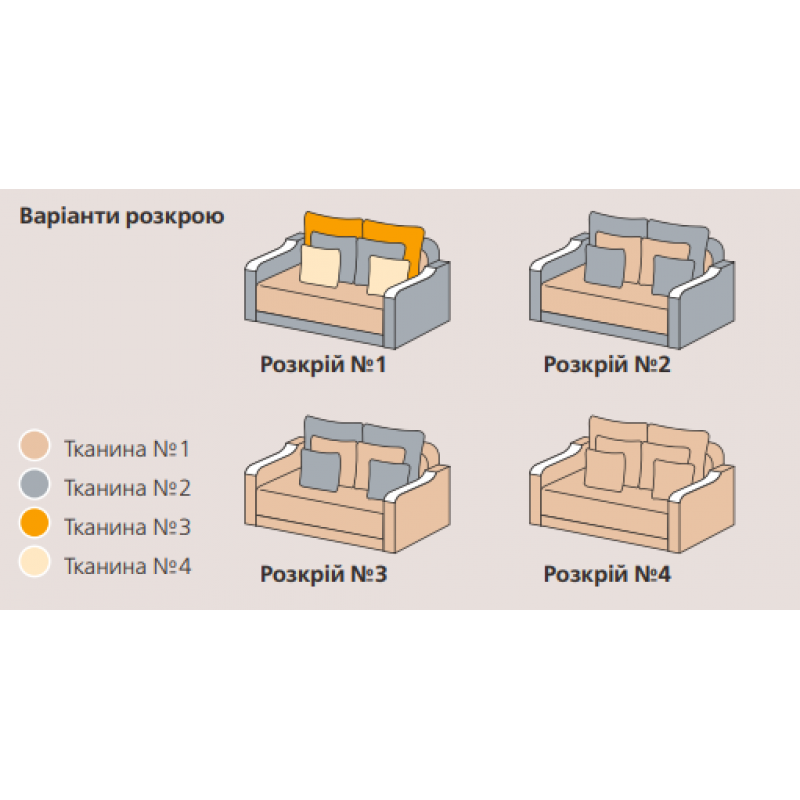 Диван ВЕРОНА 1,4 Київський Стандарт