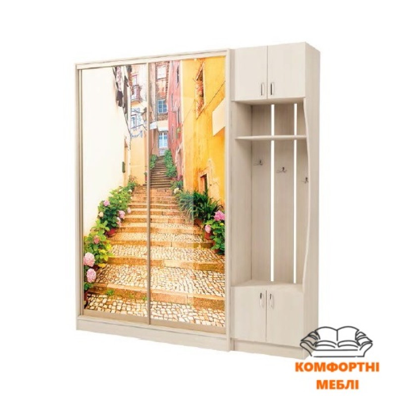 Шафа-купе 1300 2Д фотодрук №0584 Київський Стандарт