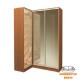 Шафа-купе 1200 + 1500 (кутова) фотодрук №1357+ дзеркало бронза Київський Стандарт