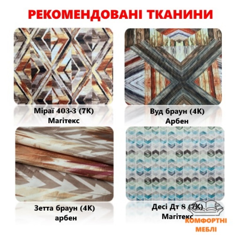 Шафа-купе 1200 2Д лакобель бірюза+ тканина Сіті 3 Київський Стандарт