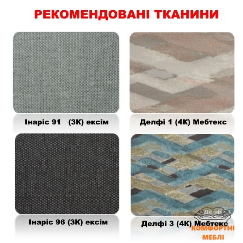 Шафа-купе 1200 2Д лакобель бірюза+ тканина Сіті 3 Київський Стандарт