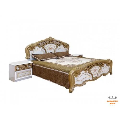 Ліжко 2-сп (1.6) (б/матраца та каркаса) КАРМЕН НОВА Світ Меблів