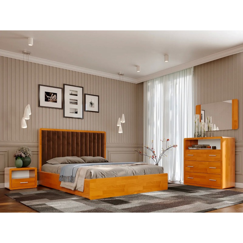 Двоспальне ліжко Глорія ArborDrev