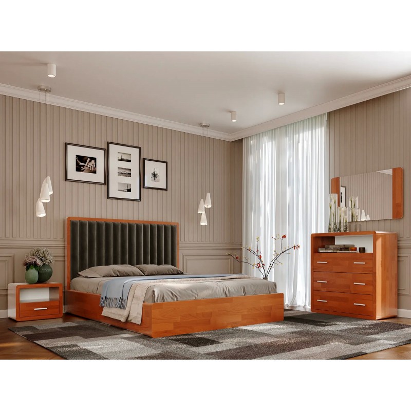 Двоспальне ліжко Глорія ArborDrev