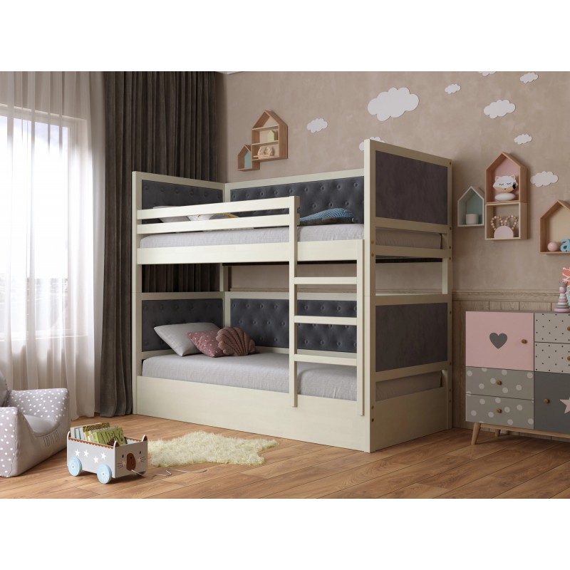 Двоярусне дитяче ліжко Тедді ArborDrev