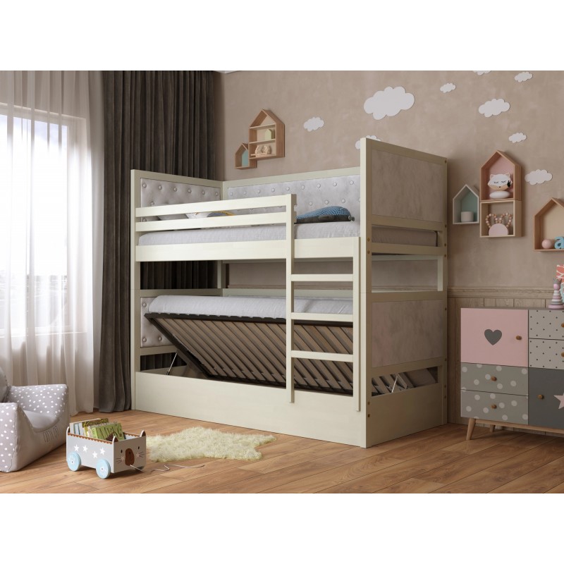 Двоярусне дитяче ліжко Тедді ArborDrev