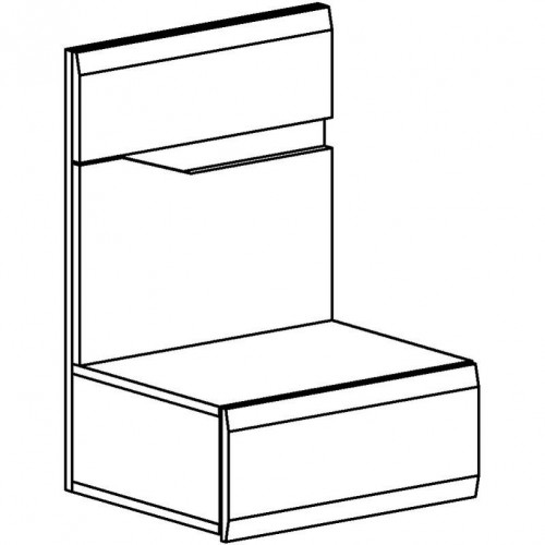 Тумба нічна Blonski Paris M