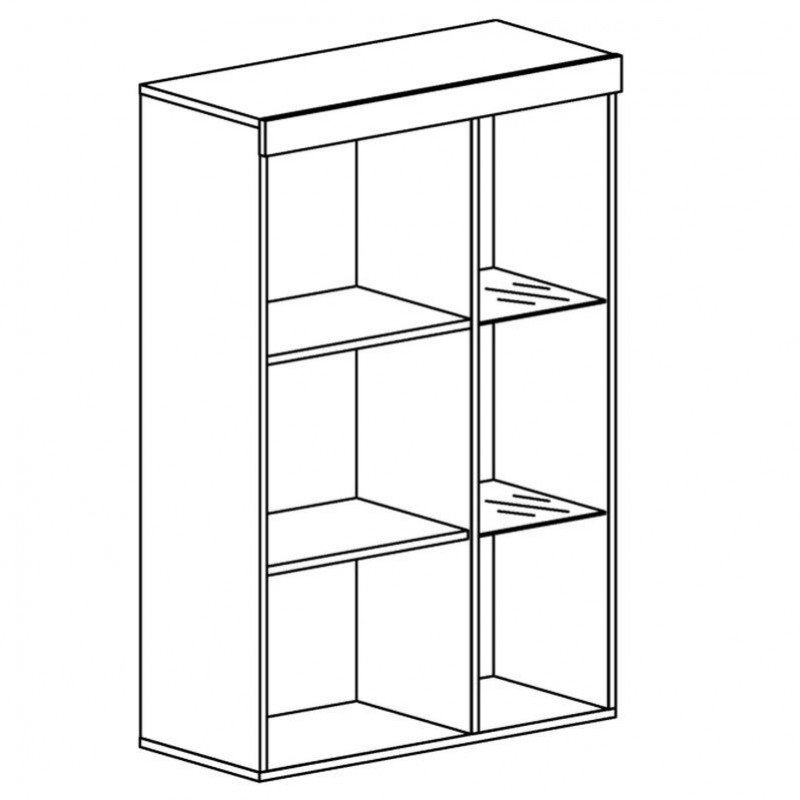 Вітрина навісна Blonski Teano C з підсвічуванням