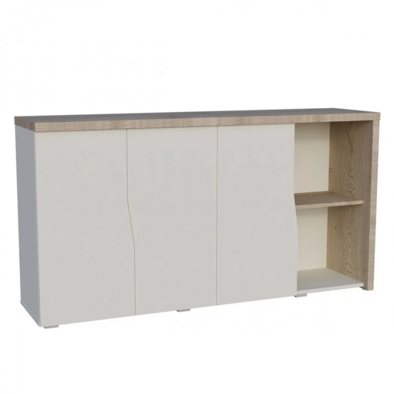 Комод Connect D SK Дуб кремона котта / Стоун бейж Intarsio