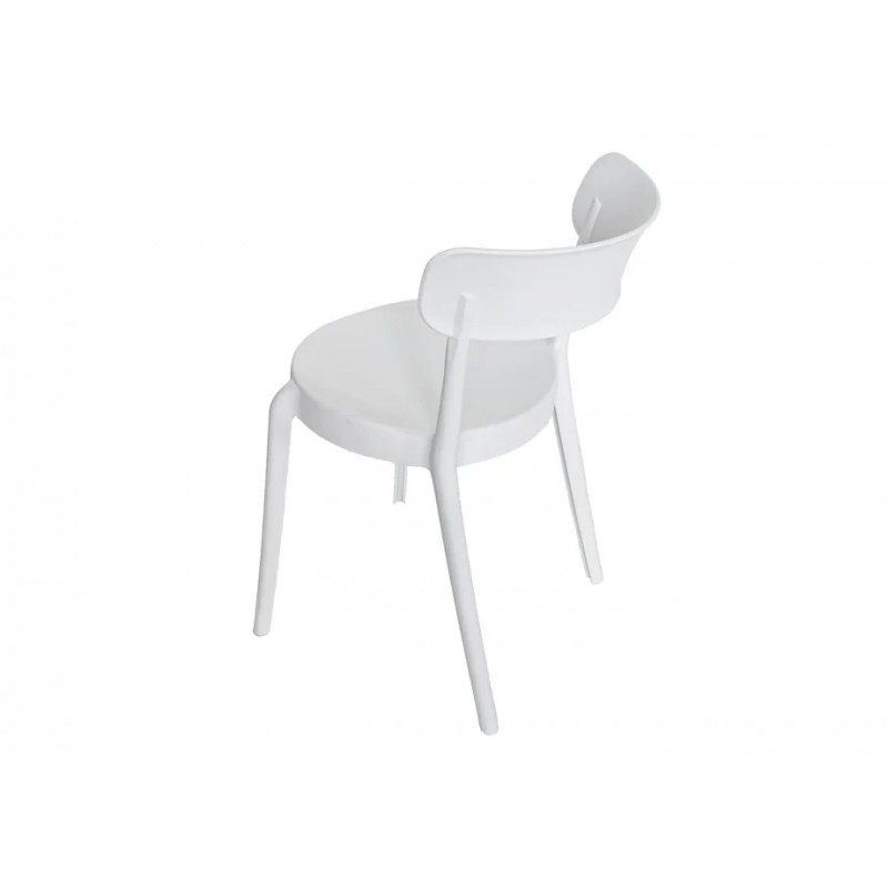 Cтілець для кухні LUNA пластик Білий Intarsio