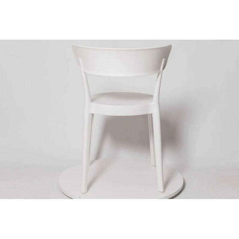 Cтілець для кухні LUNA пластик Білий Intarsio