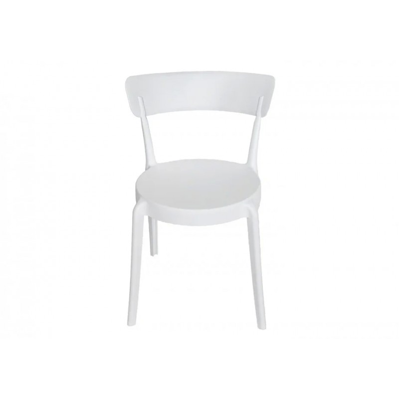 Cтілець для кухні LUNA пластик Білий Intarsio