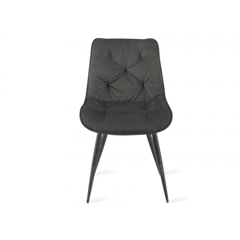 Cтілець STYLE чорний каркас/чорний Intarsio