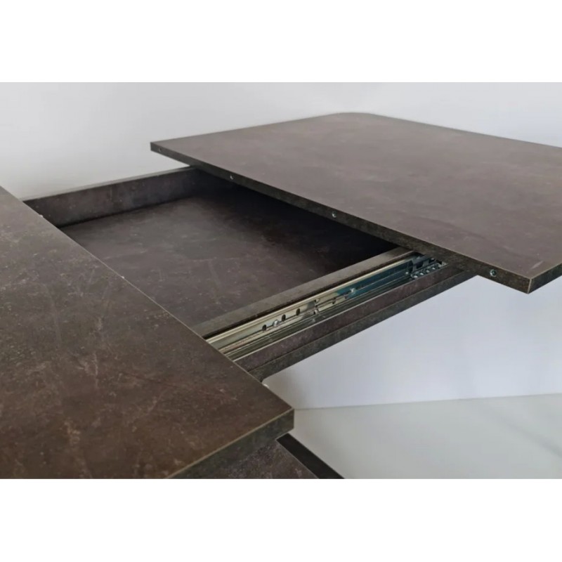 Стіл обідній Dark A 120(160)x80 Ательє Темний Intarsio