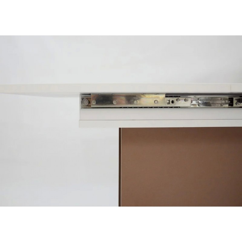 Стіл обідній Stoun 100(135)x60 см Біла Аляска / Латте Intarsio