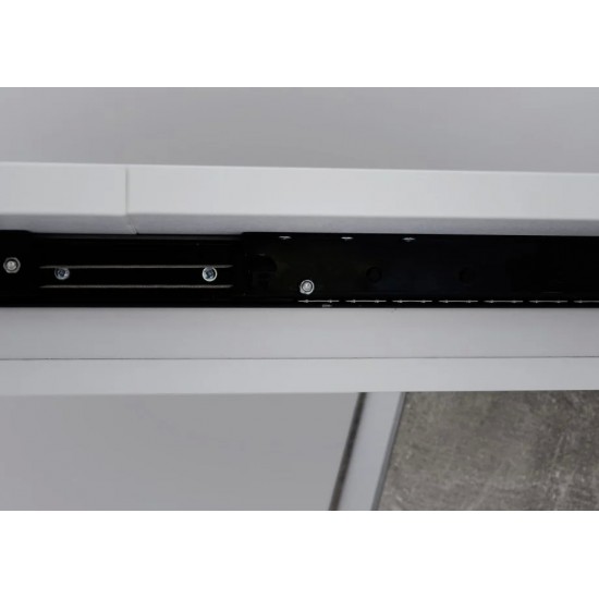 Стіл обідній Torino 140(180)x80 Біла Аляска / Індастріал Intarsio Стіл обідній Torino 140(180)x80 Біла Аляска / Індастріал Intarsio