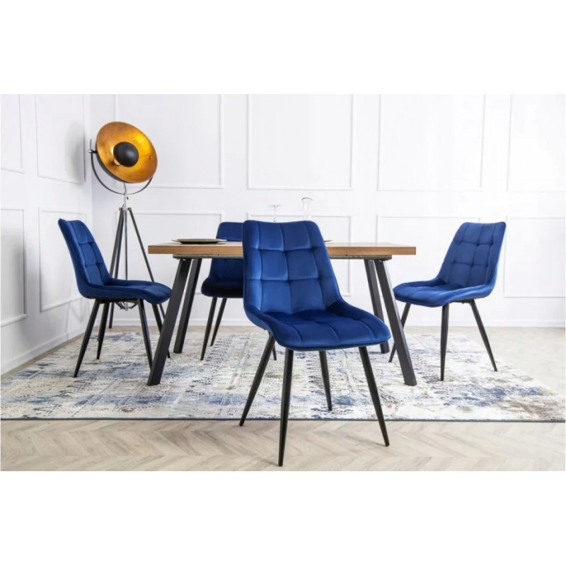 Стілець Charlie Синій Intarsio