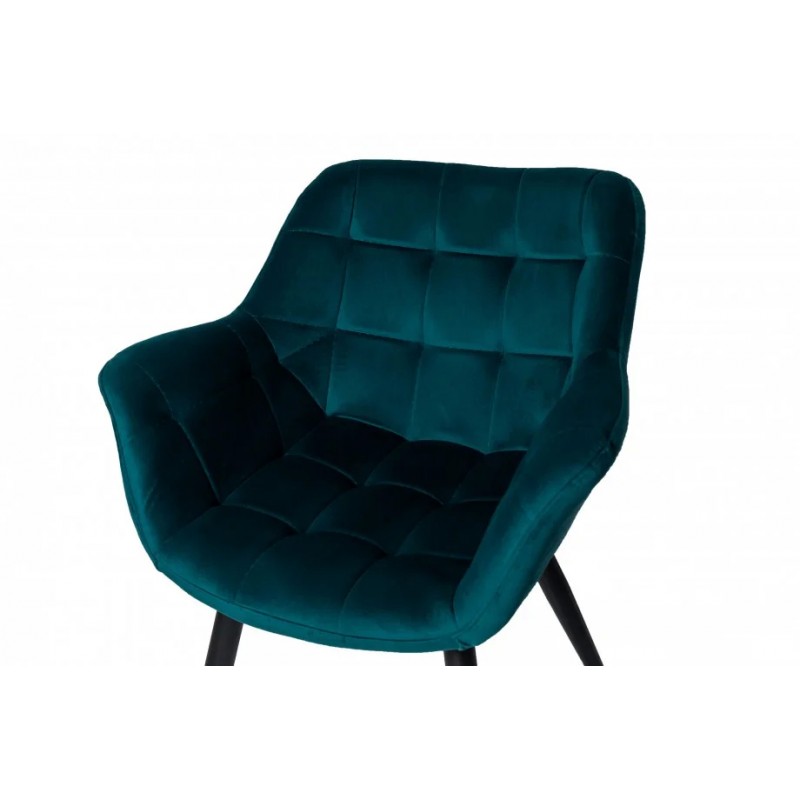 Стілець Elegante Бірюзовий Intarsio