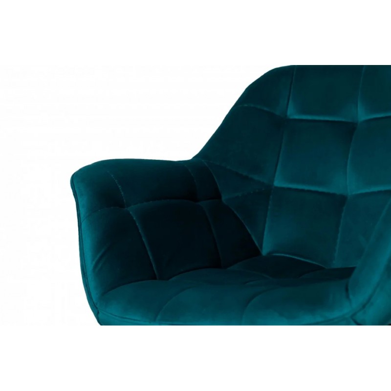 Стілець Elegante Бірюзовий Intarsio