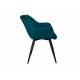 Стілець Elegante Бірюзовий Intarsio