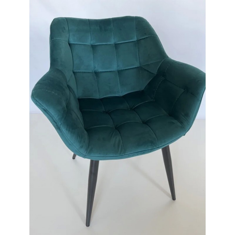 Стілець Elegante Бірюзовий Intarsio