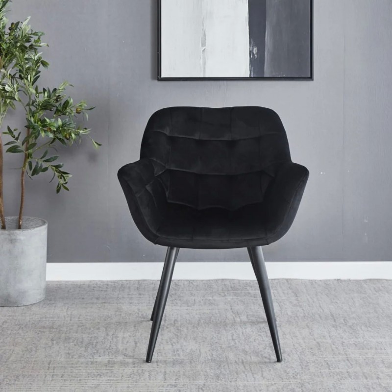 Стілець Elegante Чорний Intarsio