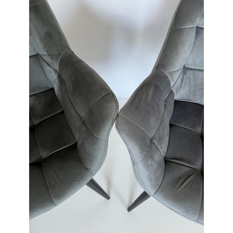 Стілець Elegante Сірий Intarsio