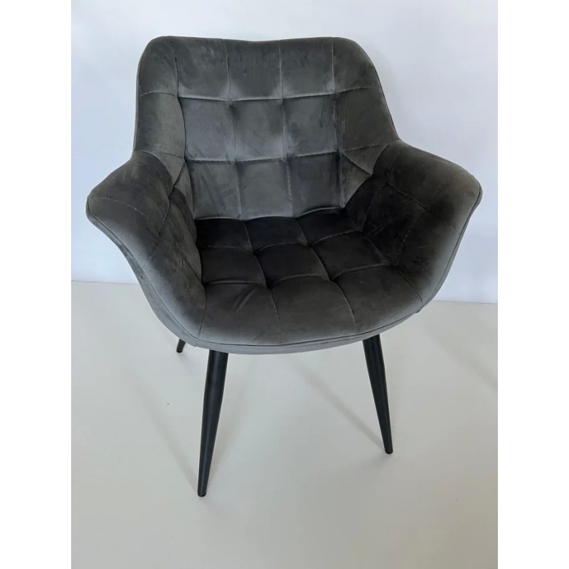 Стілець Elegante Сірий Intarsio