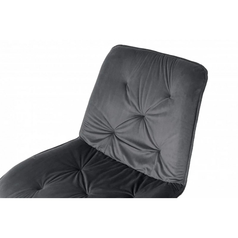 Стілець STYLE чорний / темно-сірий Intarsio