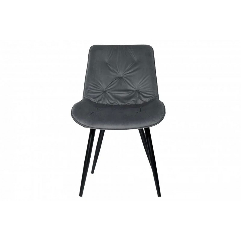 Стілець STYLE чорний / темно-сірий Intarsio