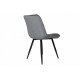 Стілець STYLE чорний / темно-сірий Intarsio