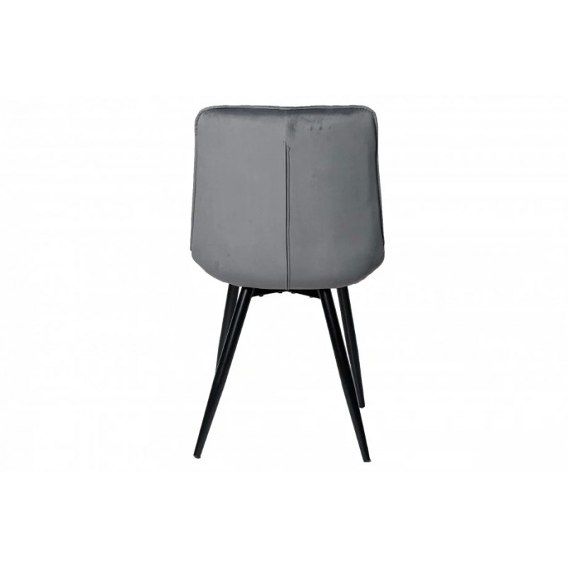 Стілець STYLE чорний / темно-сірий Intarsio