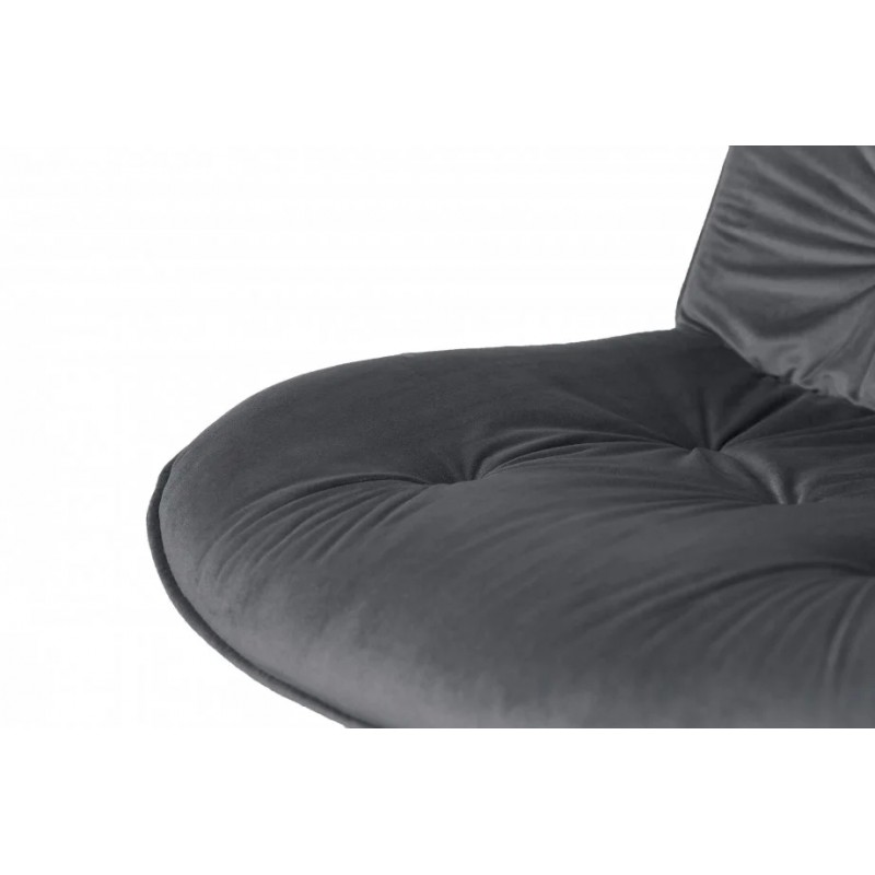 Стілець STYLE чорний / темно-сірий Intarsio