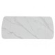 Стіл DUBLIN CERAMIC 120(180)*80 білий мат/чорний каркас Intarsio