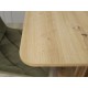 Стіл обідній Casandra 140(180)x80 Дуб артизан / Чорний Intarsio