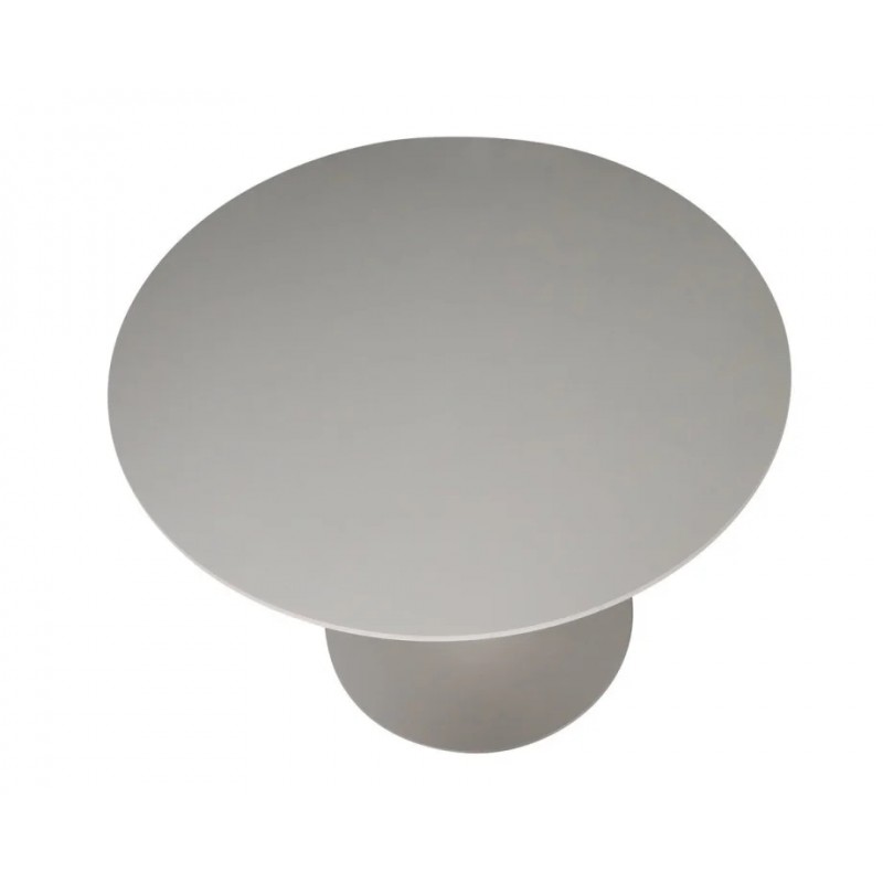 Стіл обідній ODIN CERAMIC Бежевий мат / Кашемір д.90 Intarsio