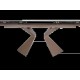 Стіл обідній розкладний LAURA CERAMIC 160(240)*90 Бежевий мат / Бежевий Intarsio
