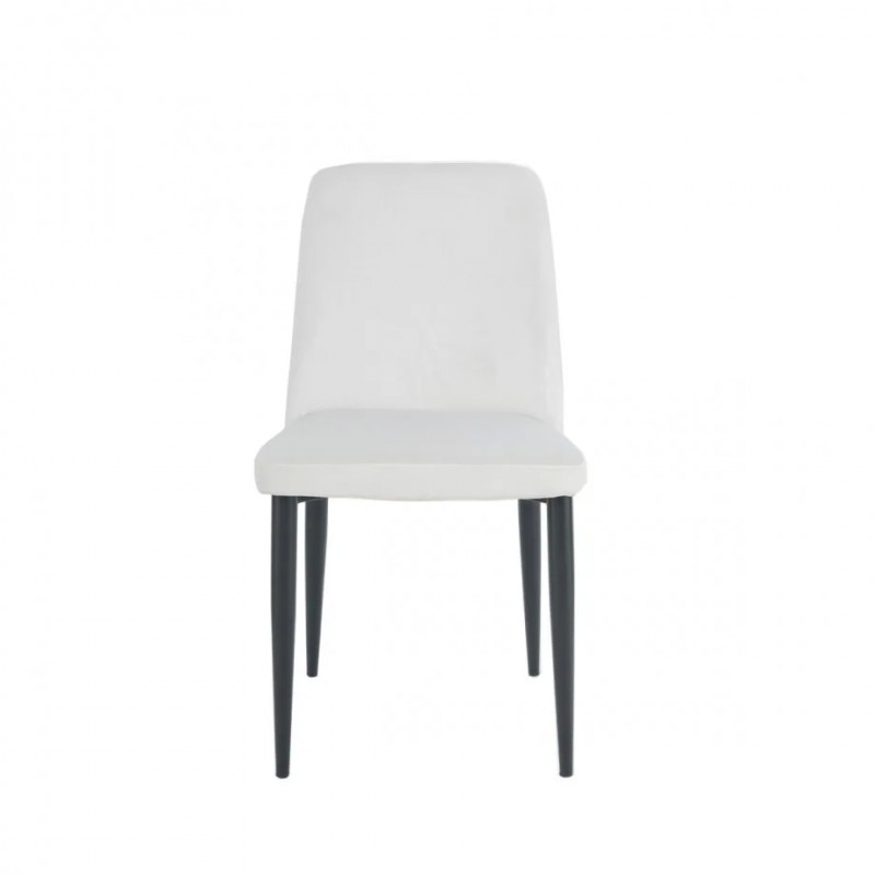 Стілець BULL чорний каркас/світло-сірий Intarsio